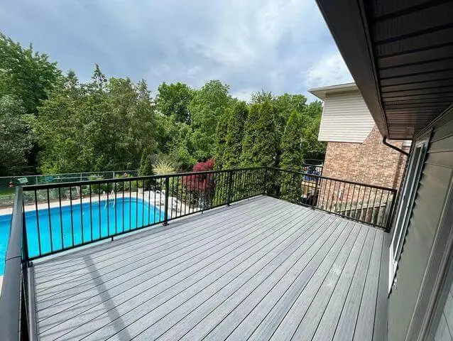 composite deck build composite deck build